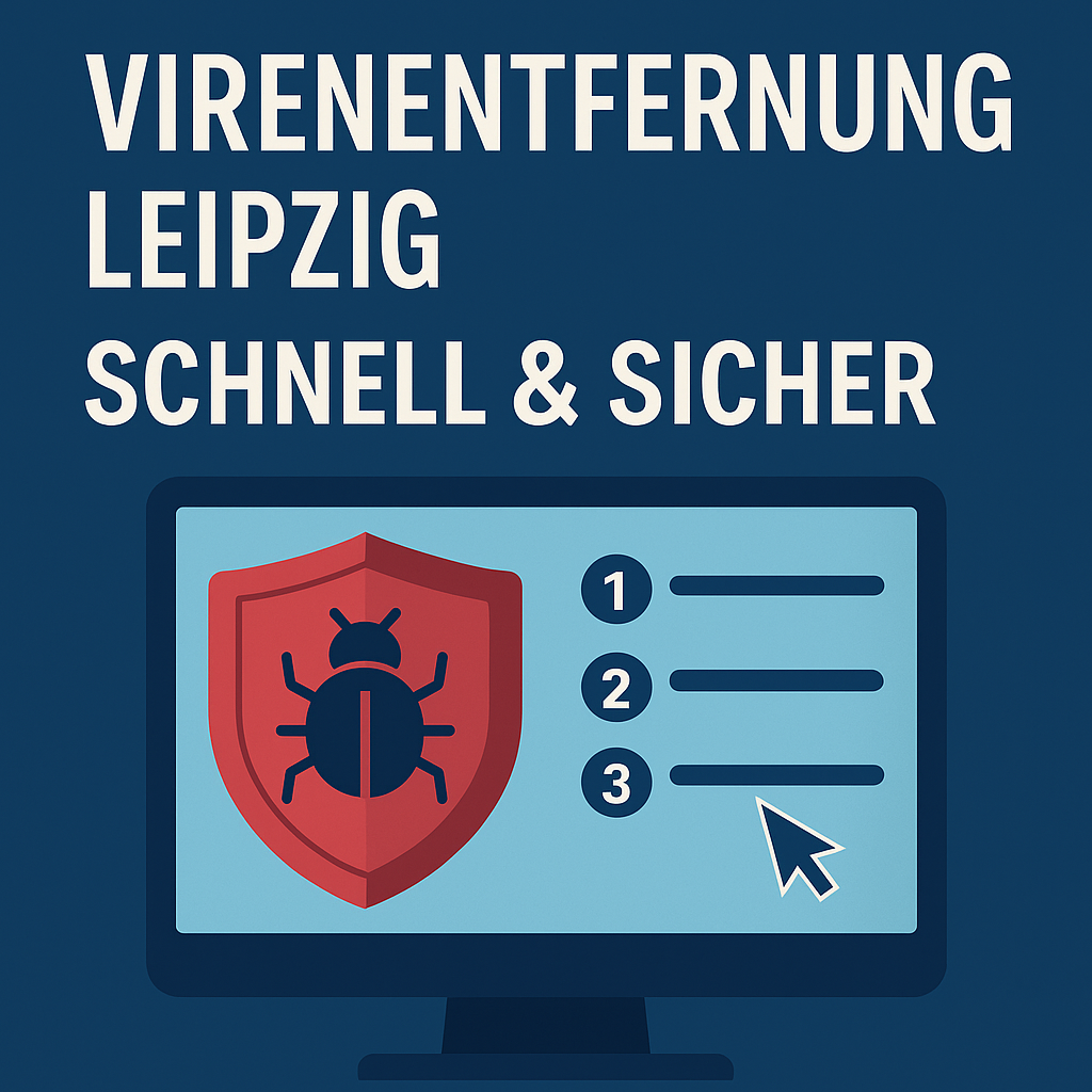 Virenentfernung Leipzig – jetzt PC prüfen & 30 Min. gratis Beratung sichern