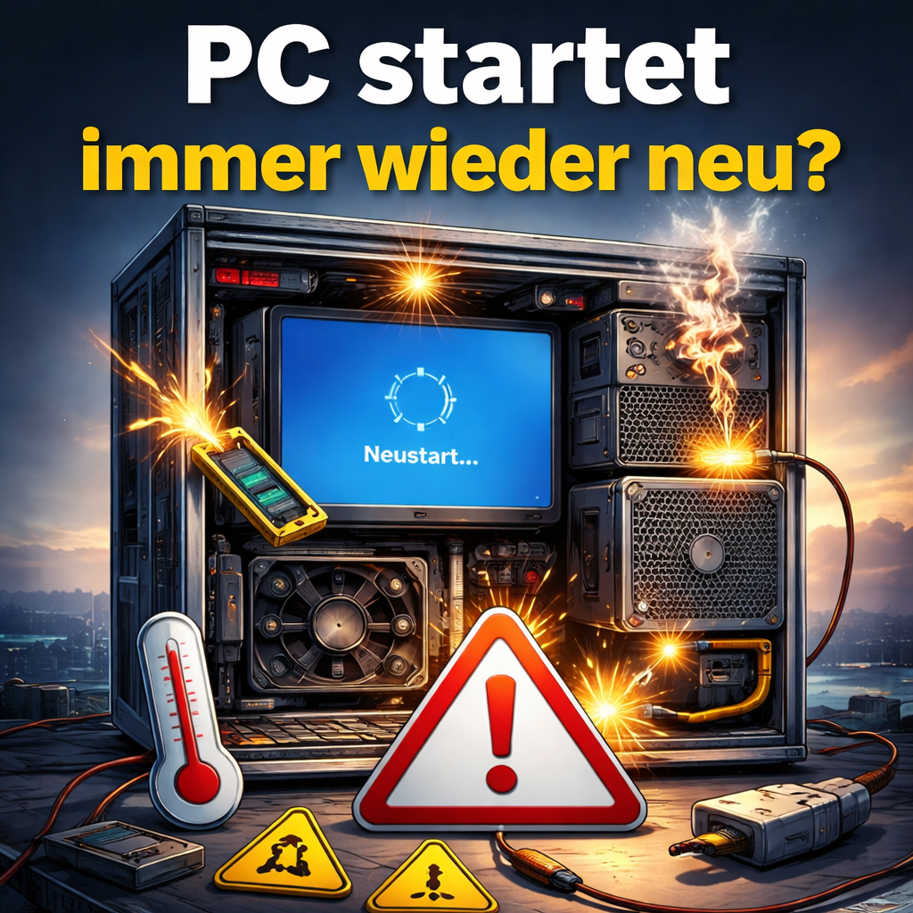 PC startet immer wieder neu Ursachen